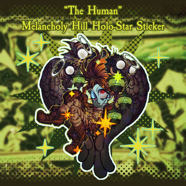 "The Human" Mel | TGD Holo-Star Sticker