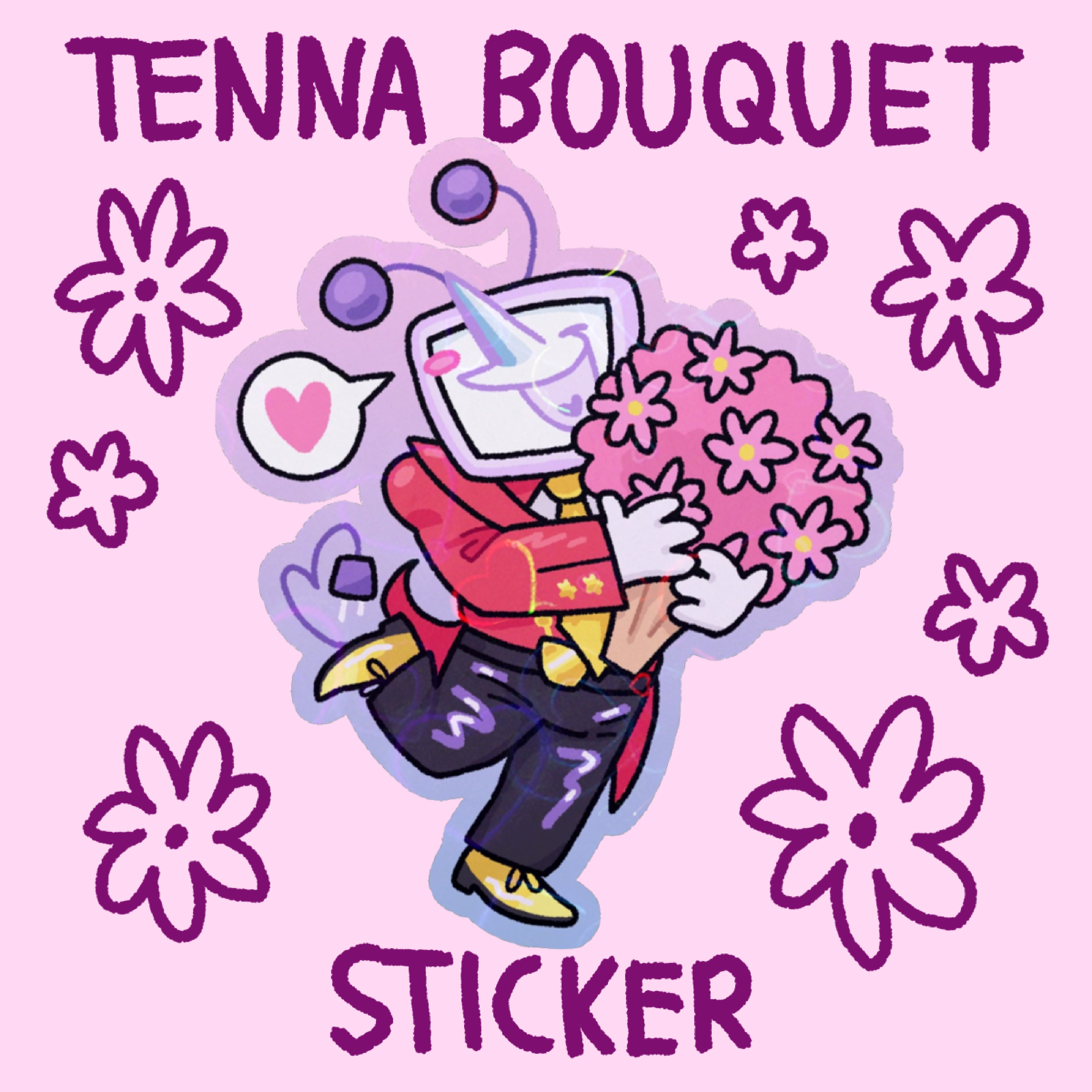 Tenna Bouquet Sticker