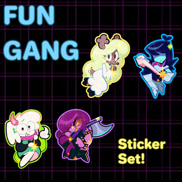 FUN Gang Sticker Set