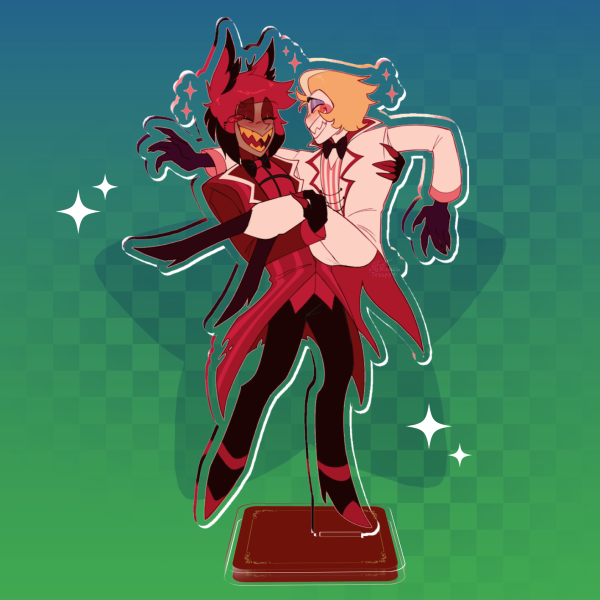 Hazbin Hotel | Clear Radioapple 15cm Acrylic Standee