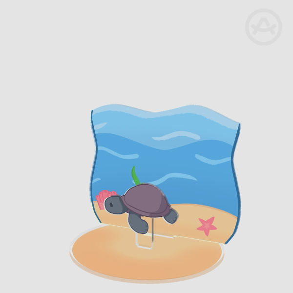 Sea Turtle Standee