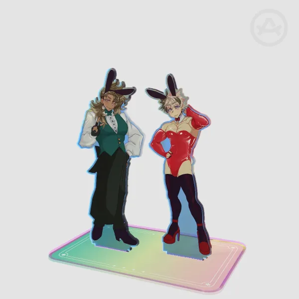 Ruze and Goldbullet Standee