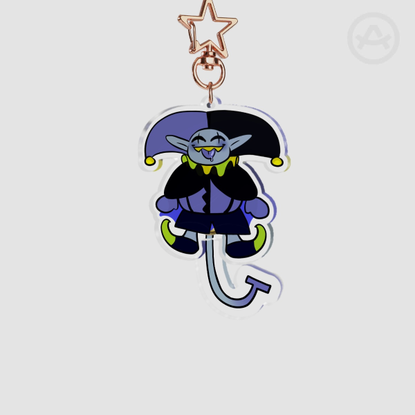 Jevil Tail-wagging Pendant