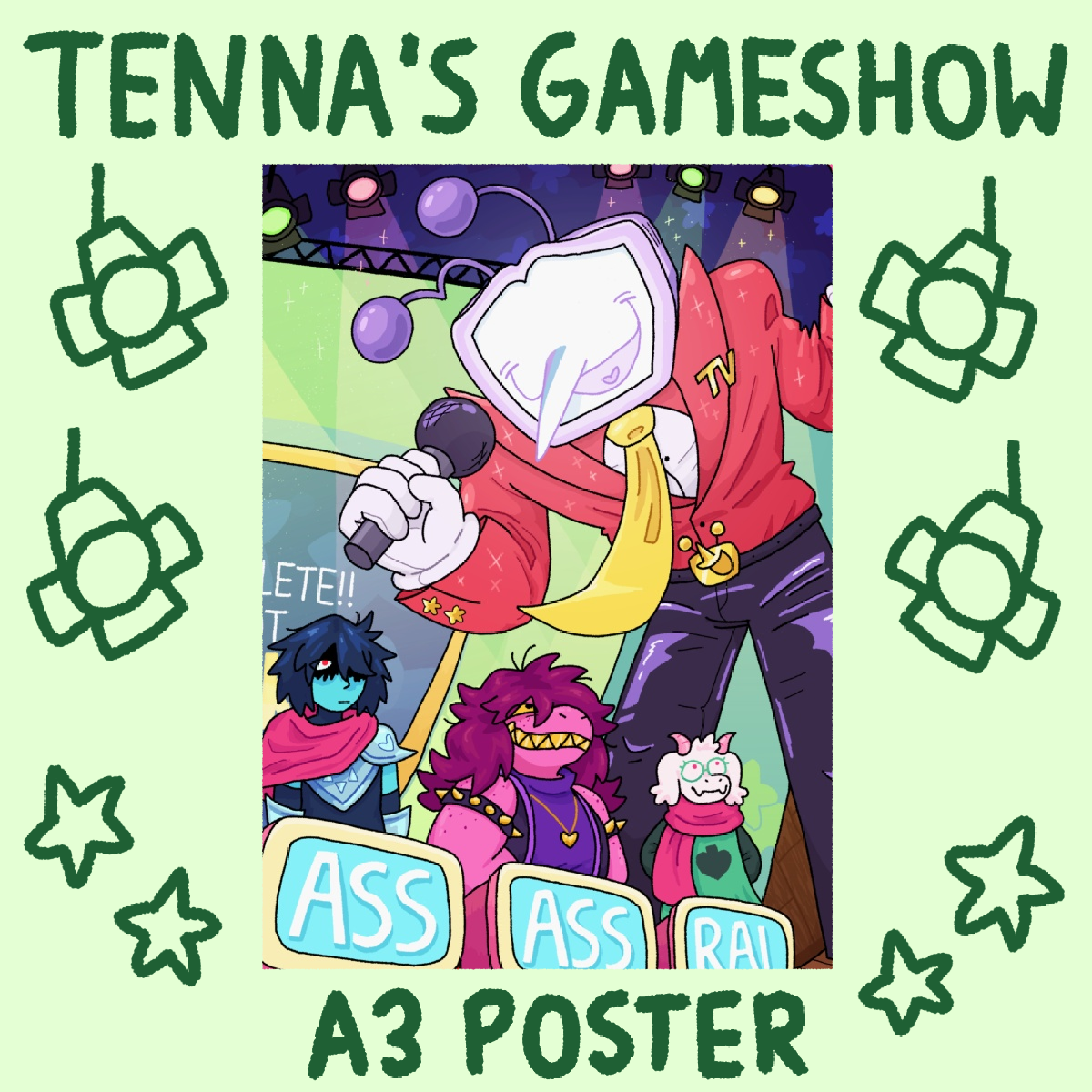 Tenna Gameshow Poster