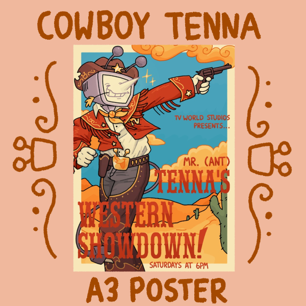 Tenna Cowboy Poster