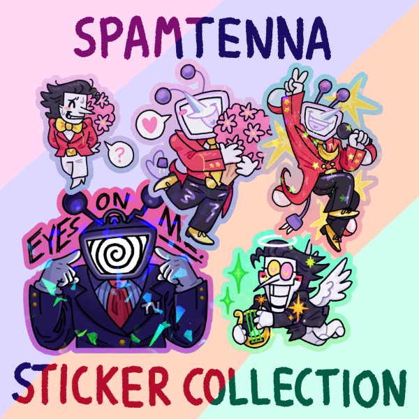 Spamtenna Sticker Collection