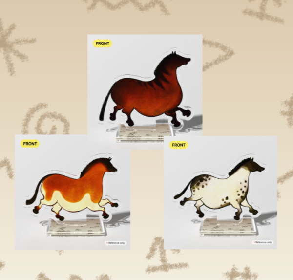 Prehistoric Cave Painting Horse [Acrylic Stand Set]