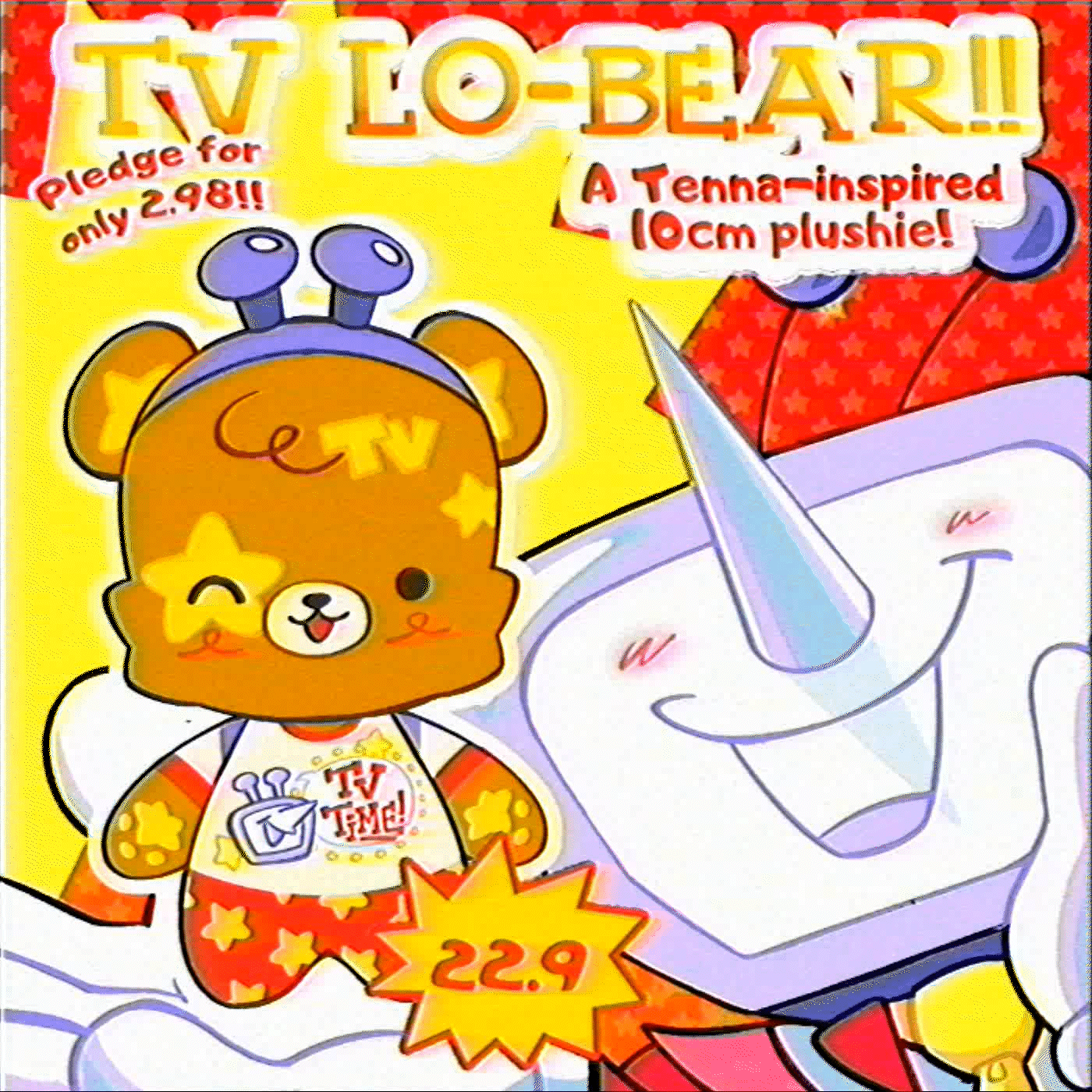 TV Lo-Bear! (Tenna-inspired Bear)