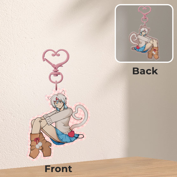 [ OC ] Sherri Clear Acrylic Keychain
