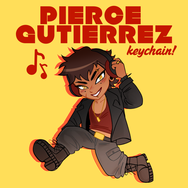 Pierce Gutierrez Keychain