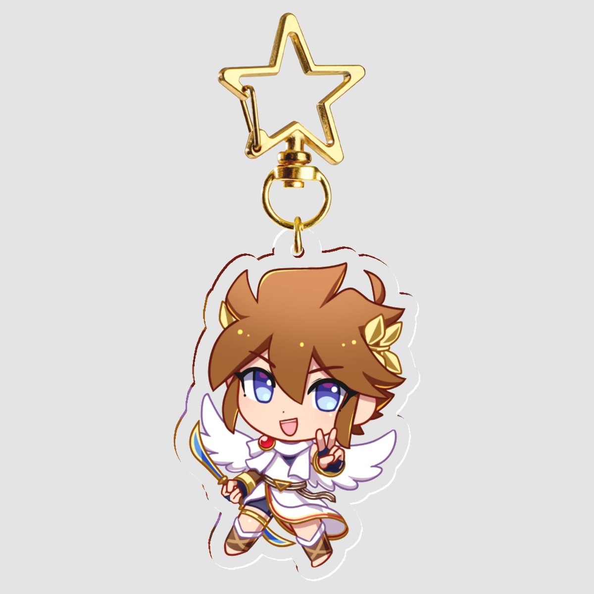 Pit Acrylic Keychain