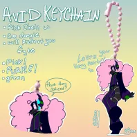 Avid Mailman outfit keychain!