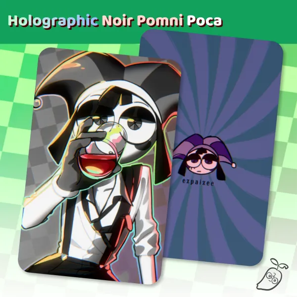 Noir Pomni Holo Photocard