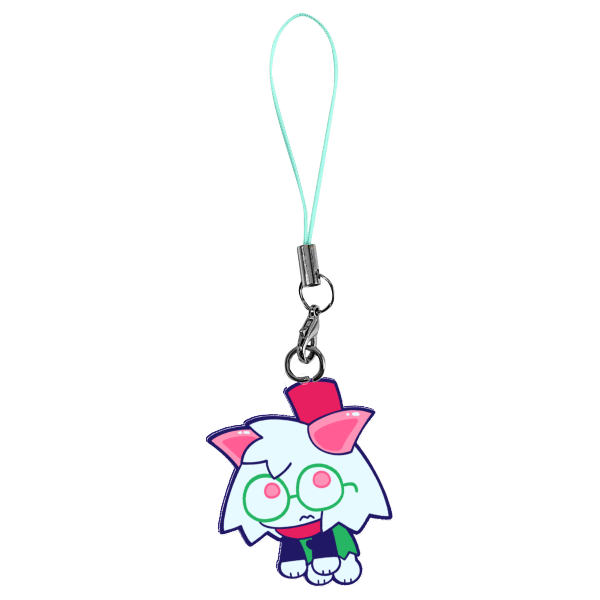 Dangling Ralsei Full-Bleed Acrylic Phone Charm
