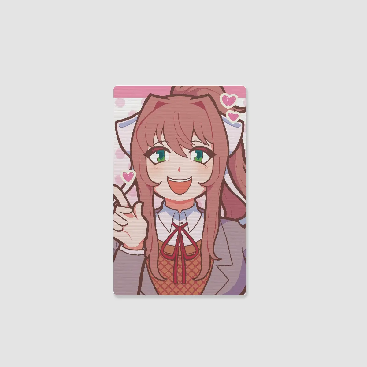 Monika Lenticular Card