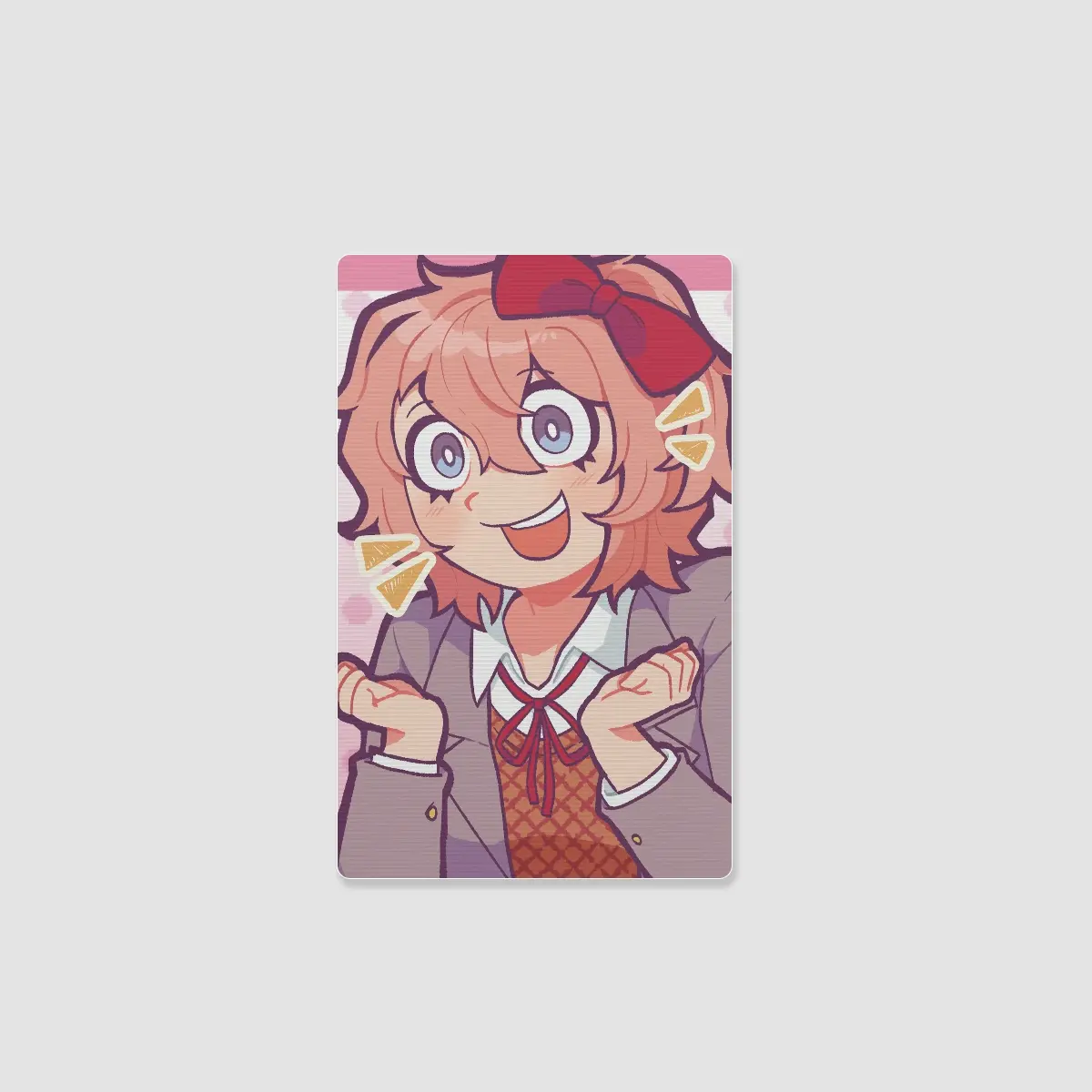 Sayori Lenticular Card