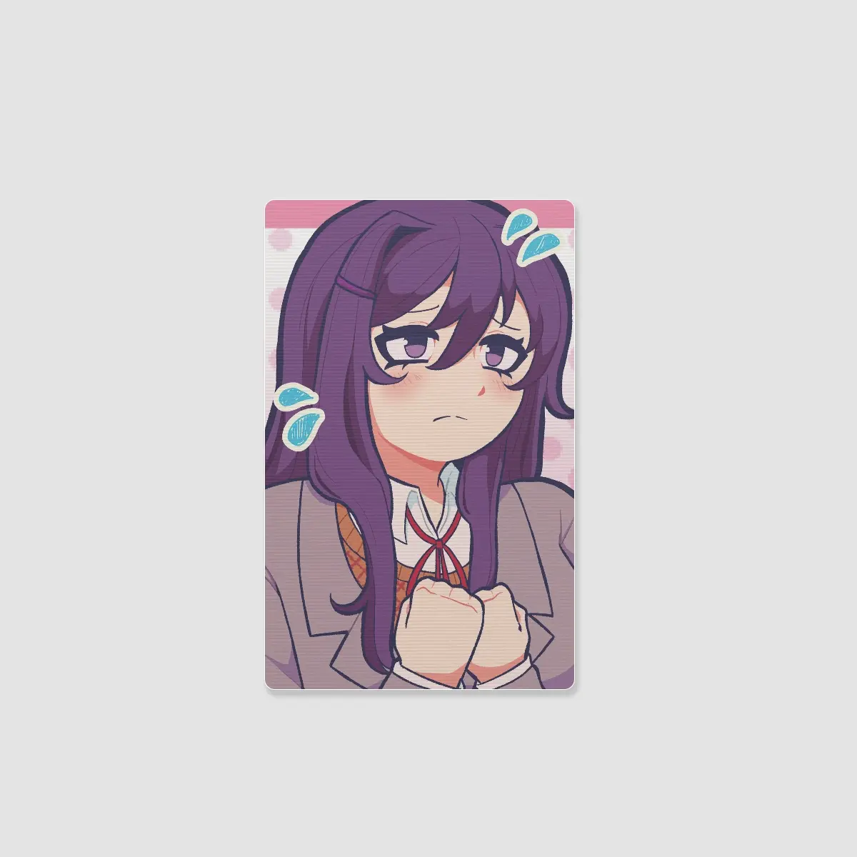 Yuri Lenticular Card