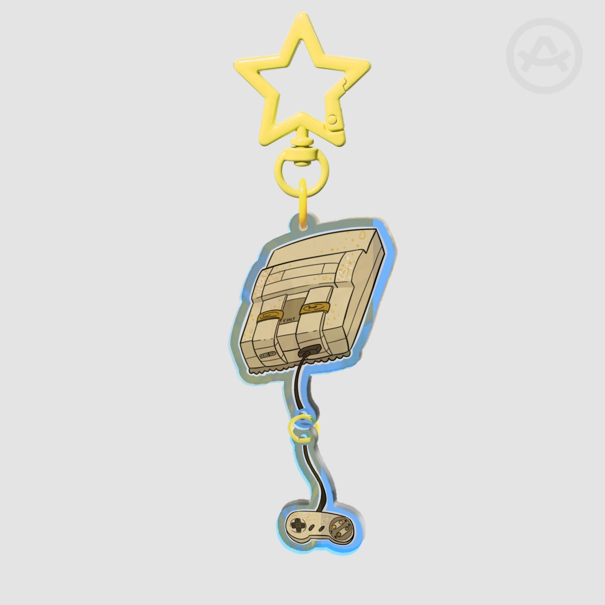 Super Nintendo Keychain