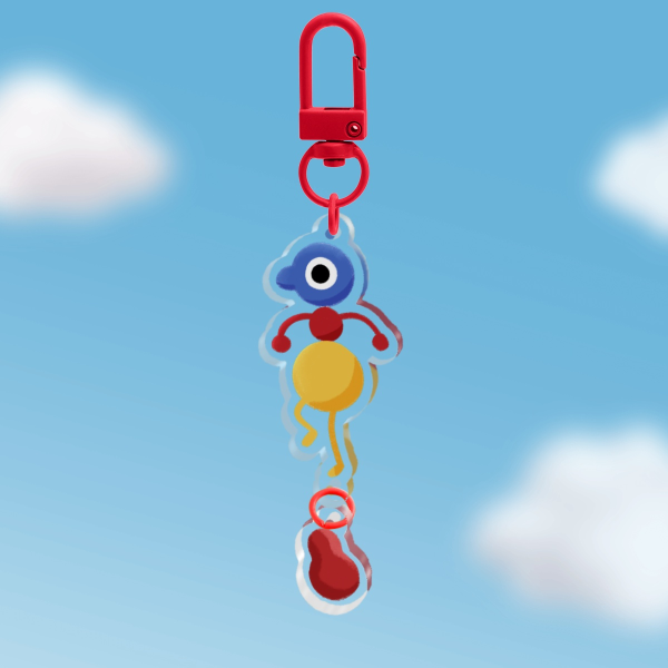 Big Walk Primary Connection Acrylic Keychain