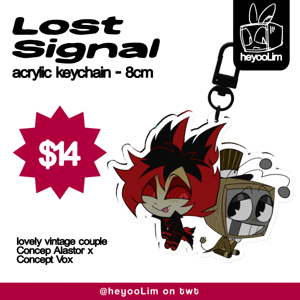 LostSignal ♡ 8cm Acrylic Keychain