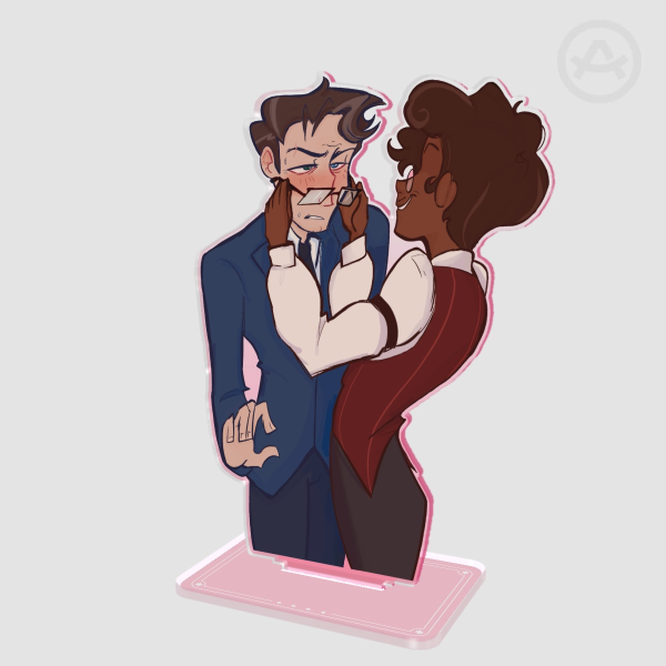 Murdermedia Glasses Acrylic Standee