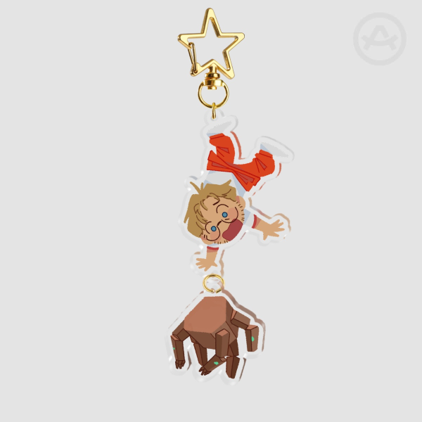 Gracerocky linked keychain