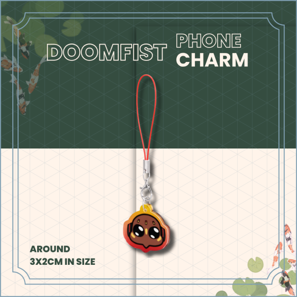 Doomfist Phone Charm