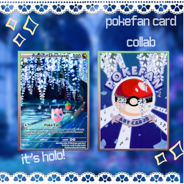 Jigglypuff & Bonusweet Pokefan Card