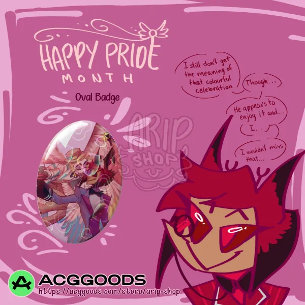 AppleRadio Pride Month | Oval Badges