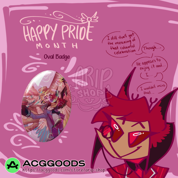 AppleRadio Pride Month | Oval Badges