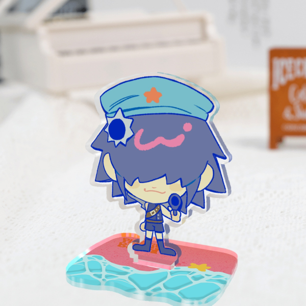Gorillaz Cyborg Noodle - Acrylic Standees [Plastic Beach]