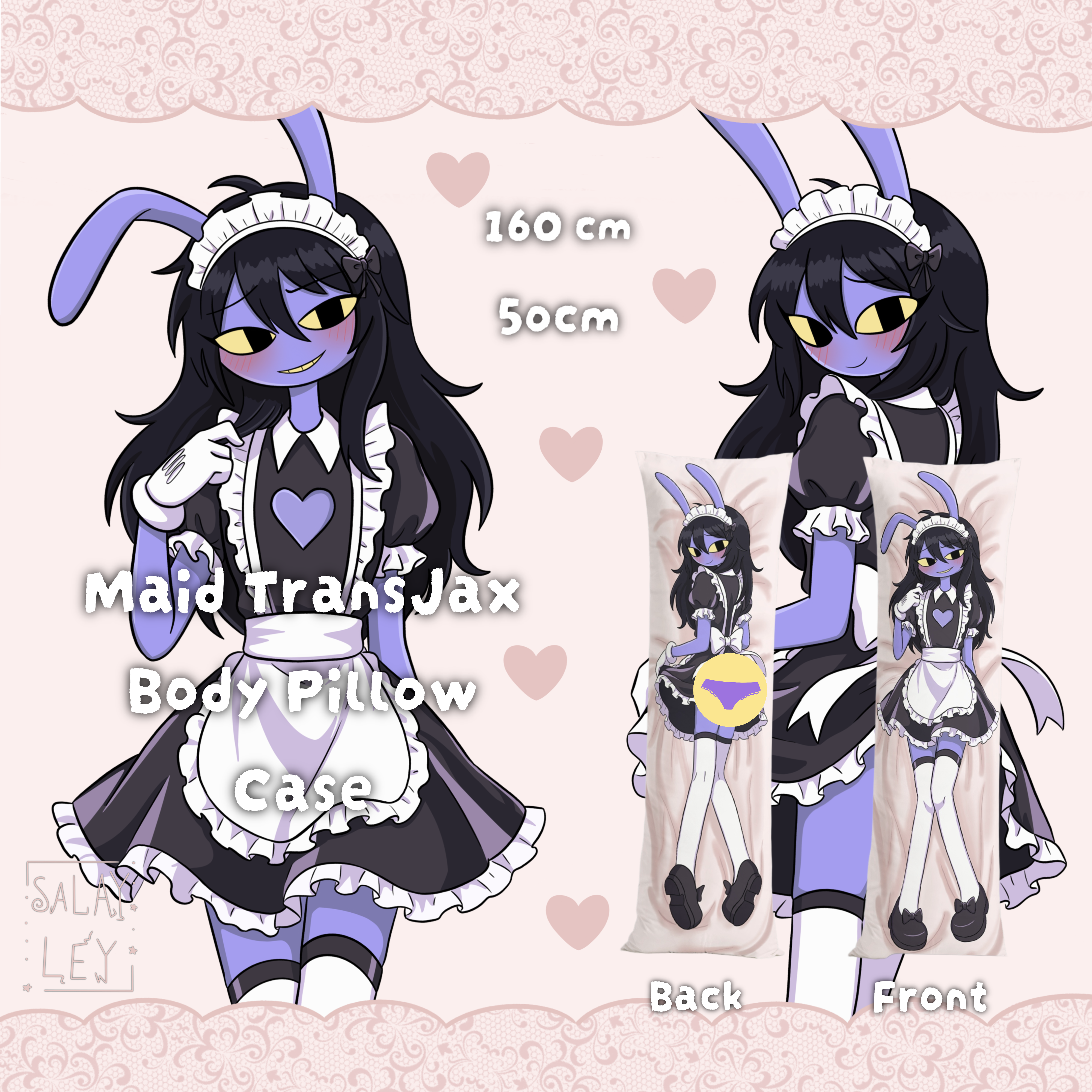 Maid TransJax Body Pillowcase