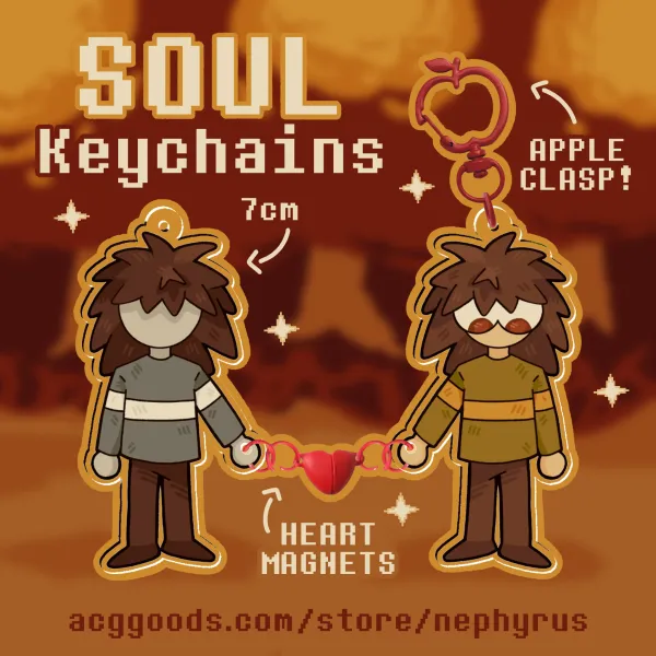 SOUL Magnet Connection Keychain