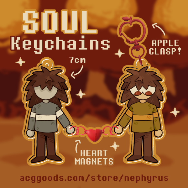 SOUL Magnet Connection Keychain