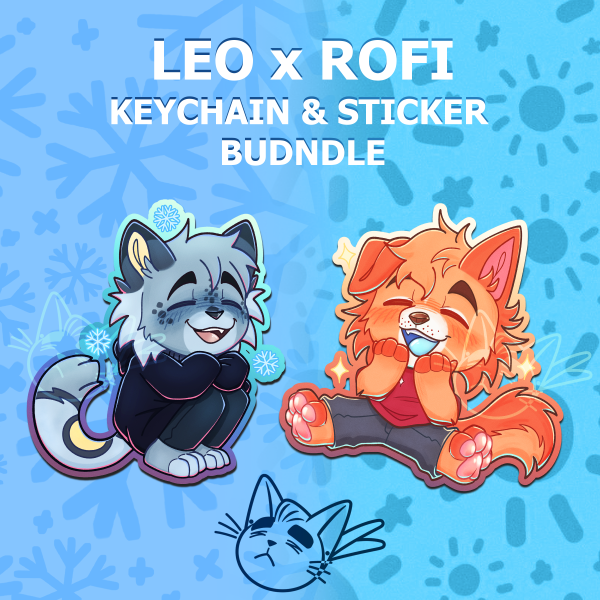 Leo x Rofi Keychains