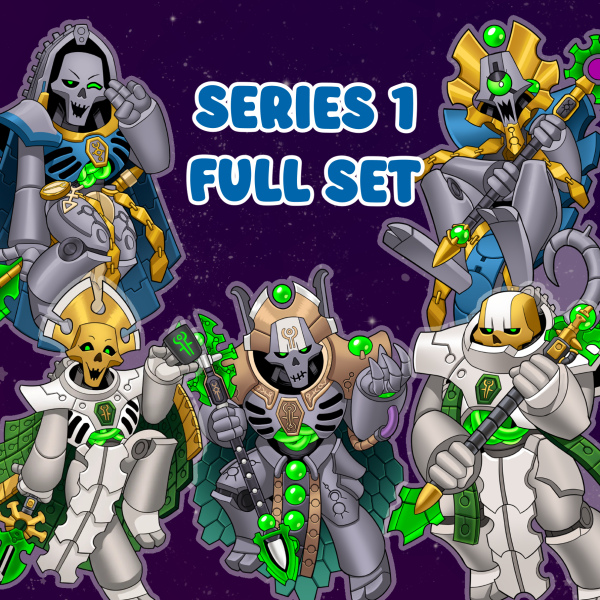 Space Robots - Series 1 Full Set (Stickers)