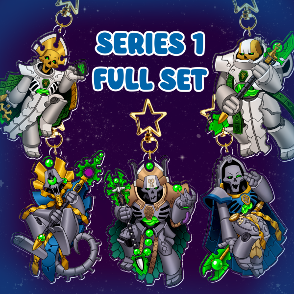 Space Robots - Series 1 Full Set (Keychains)