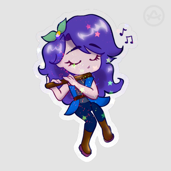 Stardew Valley Bachelorette  - Glitter Sticker Set