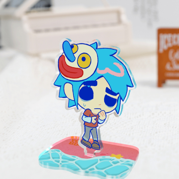 Gorillaz 2D - Acrylic Standees [Plastic Beach]