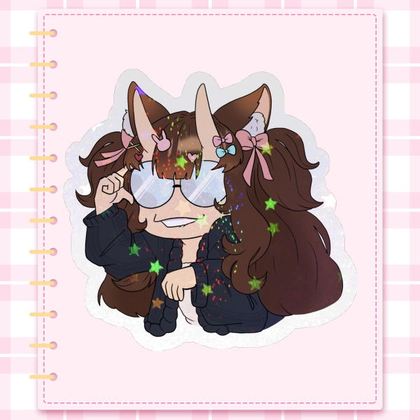 CHITZEE || NERD Holographic Sticker