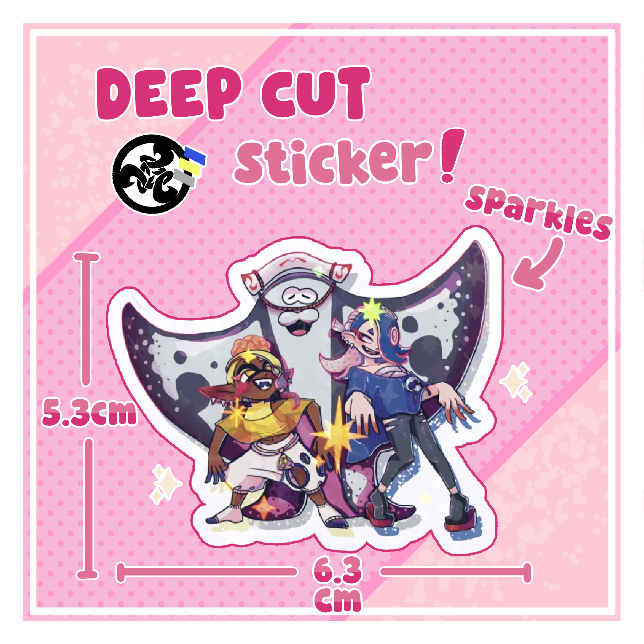 SPLATOON Deep Cut Sticker