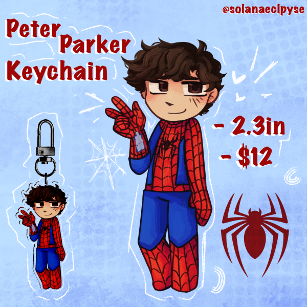 Peter Parker / Spider-Man Keychain