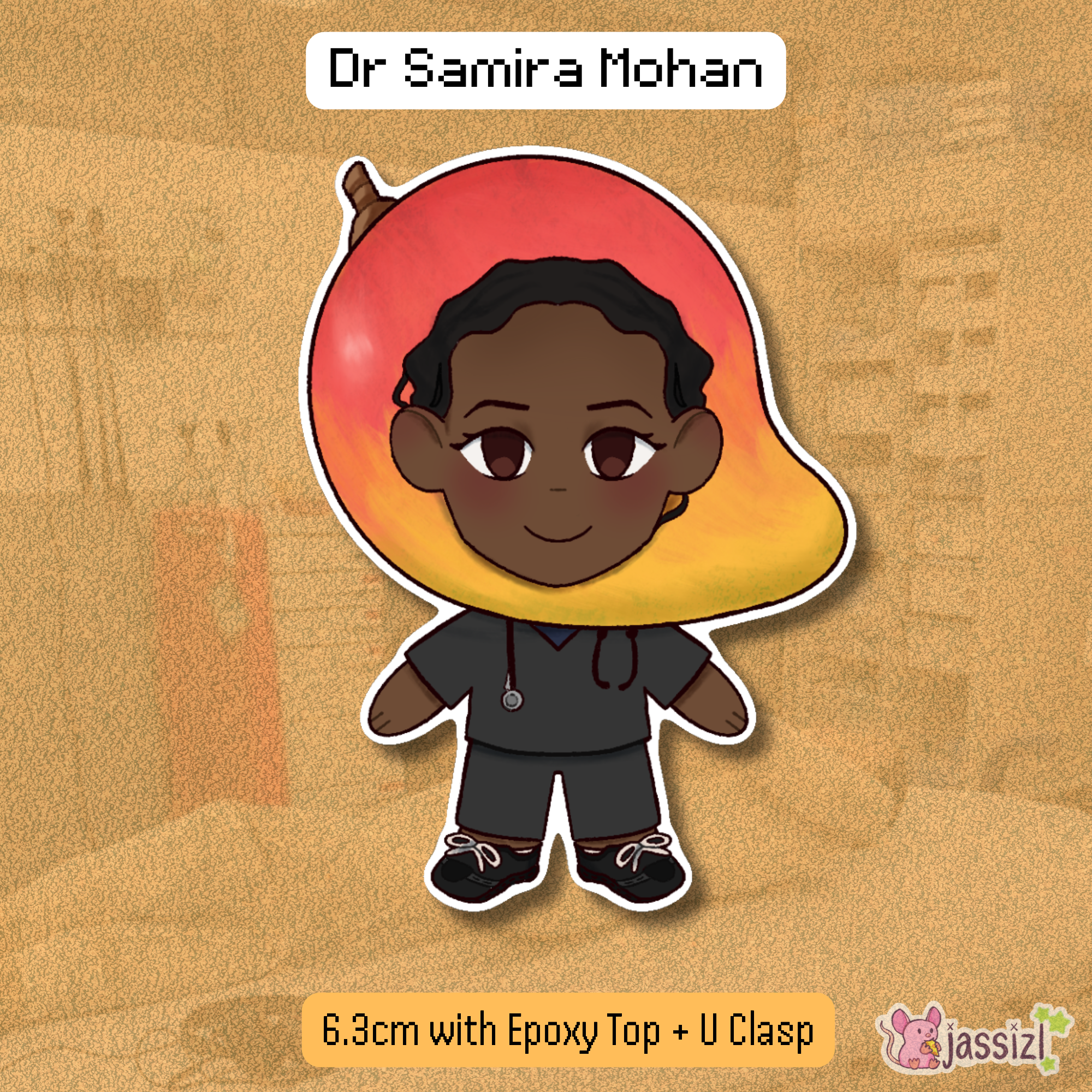 Dr. Mohan | THE PITT KEYCHAINS | Series 3 | fruits