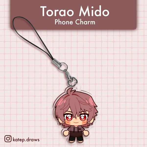 Torao Mido IDOLiSH7 Phone Charm