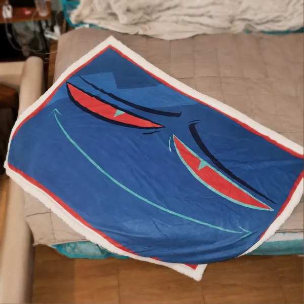 Vox face blanket