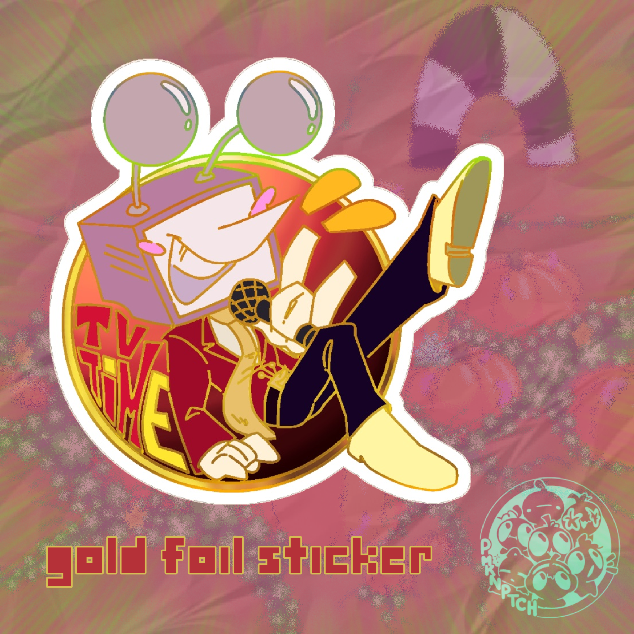 Tenna - TV Time Gold Sticker