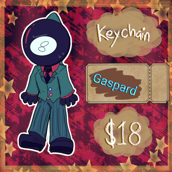 Gaspard 2-Piece Keychain