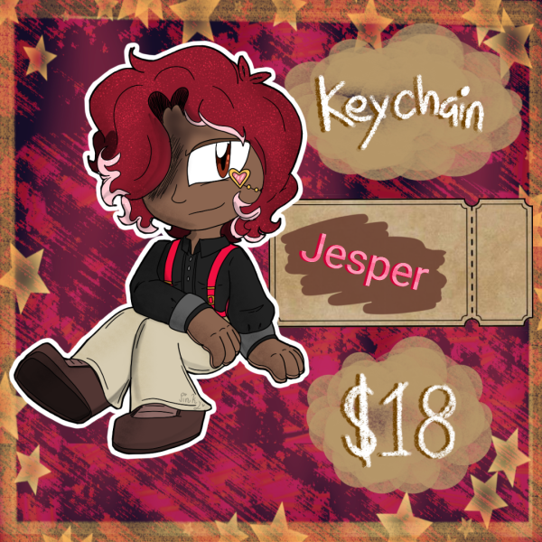 Jesper 2-Piece Keychain
