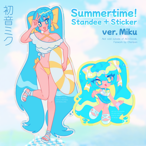 Summertime Miku Set