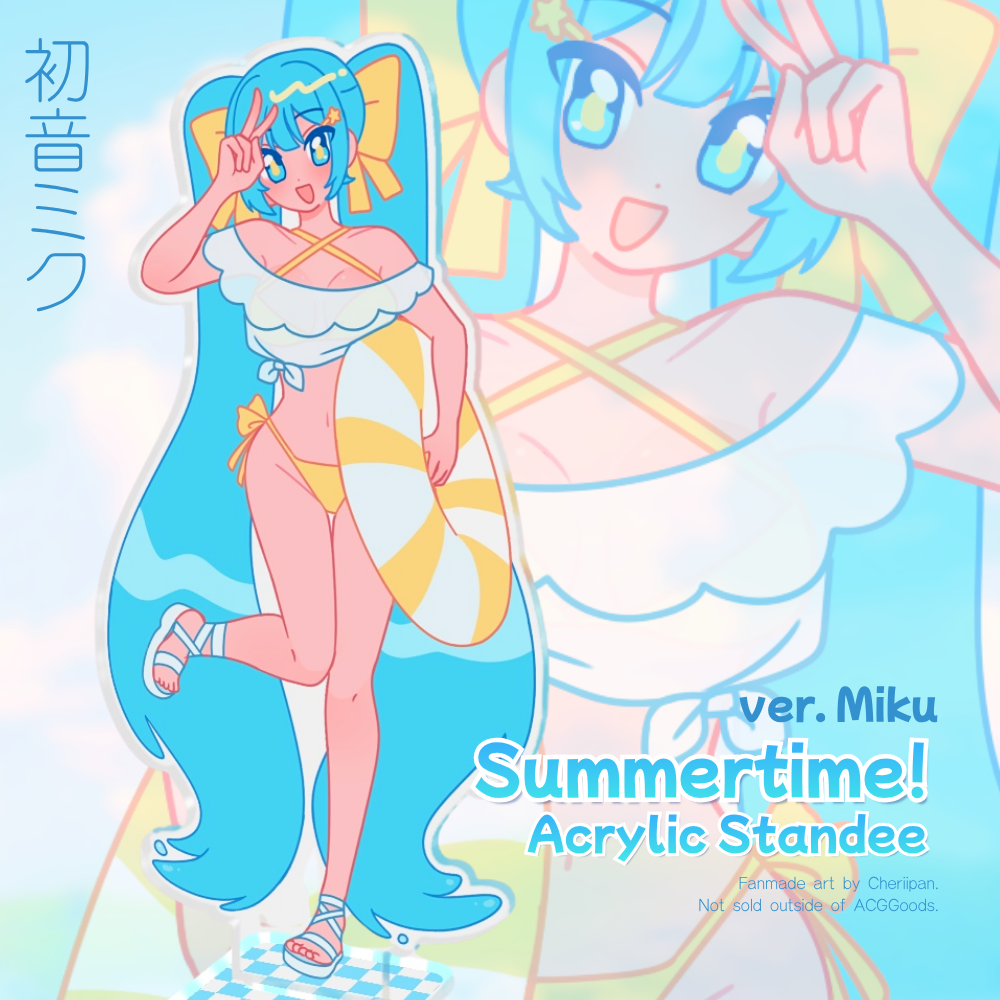 Summer Miku Acrylic Standee